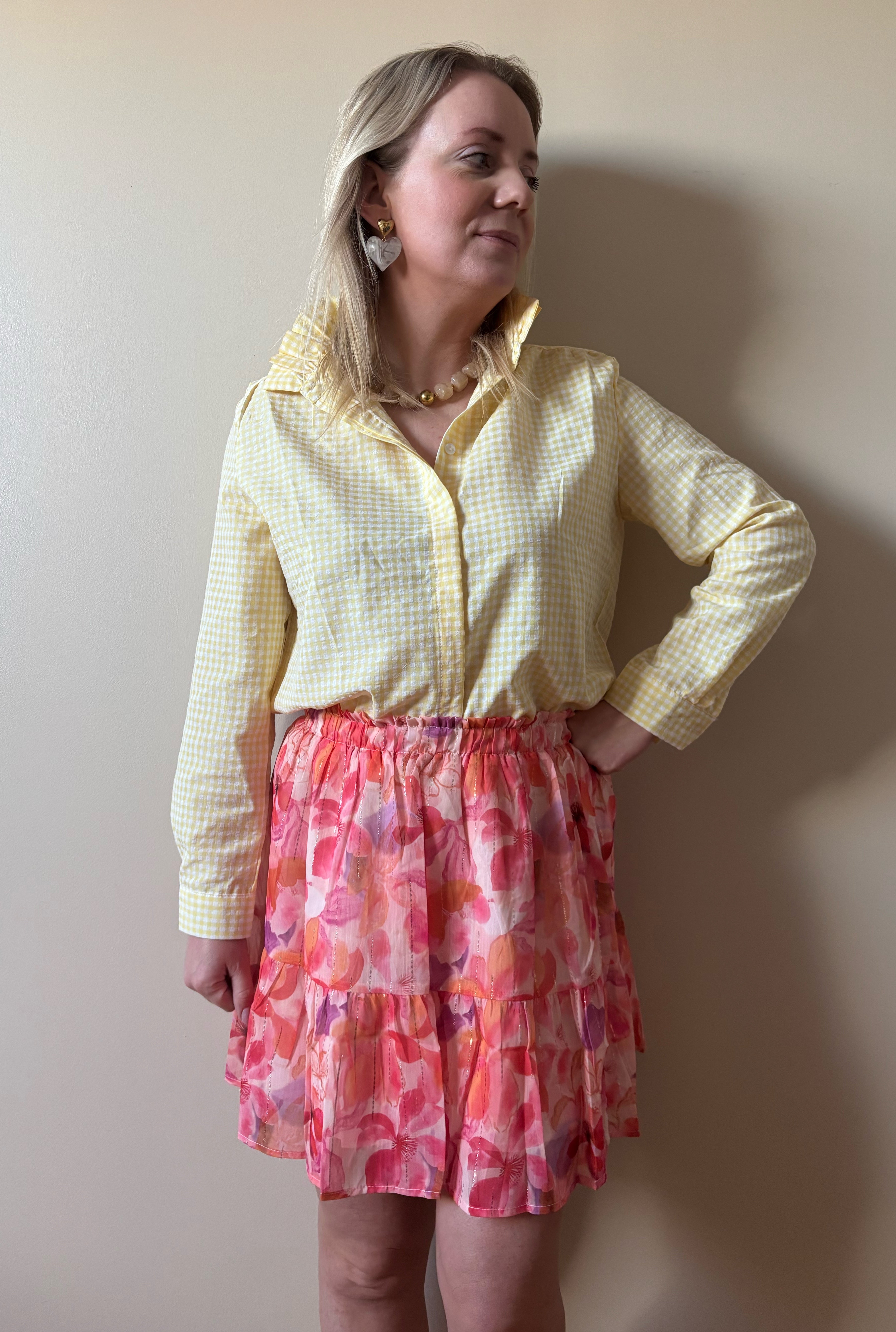 BOUCLES D'OREILLES COEUR Chic et Paillettes